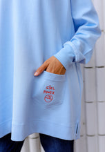 Load image into Gallery viewer, Qeesaa Embroidered Top (Baby Blue)