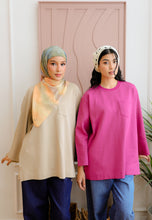 Load image into Gallery viewer, Zen Boxy T-Shirt (Linen Brown)