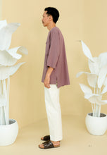 Load image into Gallery viewer, Paut Kurta Men (Dusty Purple)