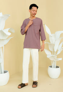 Paut Kurta Men (Dusty Purple)