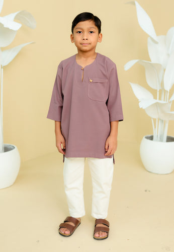 Paut Kurta Boy (Dusty Purple)