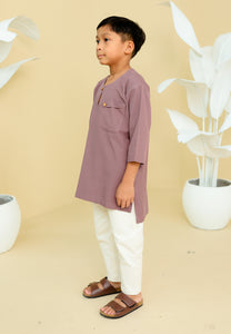 Paut Kurta Boy (Dusty Purple)