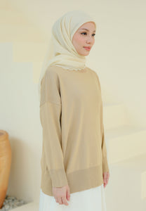 Areea Plain Knitwear (Nude)