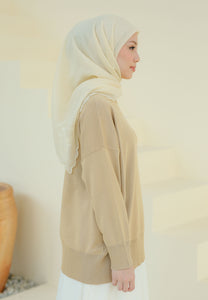 Areea Plain Knitwear (Nude)