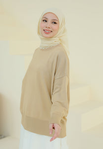 Areea Plain Knitwear (Nude)