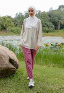 Nuha Athletic Top (Ivory)