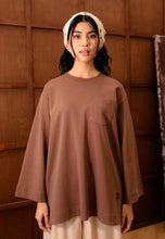 Load image into Gallery viewer, Zen Boxy T-Shirt (Coffee)