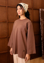 Load image into Gallery viewer, Zen Boxy T-Shirt (Coffee)