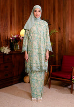 Load image into Gallery viewer, Kuntum Kurung (Blueberry Matcha)