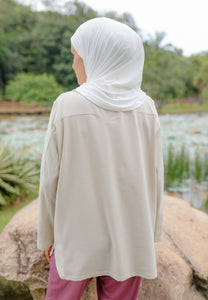 Nuha Athletic Top (Ivory)