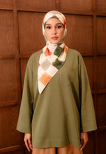 Load image into Gallery viewer, Zen Boxy T-Shirt (Moss Green)