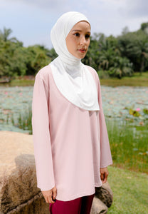 Nuha Athletic Top (Soft Pink)