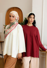 Load image into Gallery viewer, Zen Boxy T-Shirt (Cream)