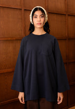 Load image into Gallery viewer, Zen Boxy T-Shirt (Space Blue)