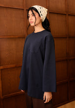 Load image into Gallery viewer, Zen Boxy T-Shirt (Space Blue)