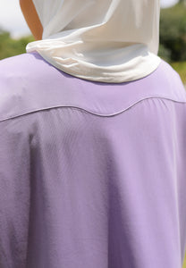 Nuha Athletic Top (Light Purple)