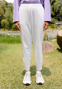 Hana Athletic Pants (White)