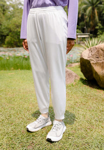 Hana Athletic Pants (White)