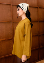 Load image into Gallery viewer, Zen Boxy T-Shirt (Golden Mustard)