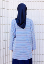 Load image into Gallery viewer, Adni Stripe T-Shirt (Baby Blue)