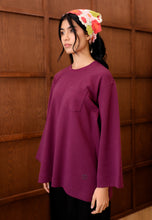 Load image into Gallery viewer, Zen Boxy T-Shirt (Plum)