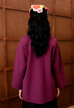 Load image into Gallery viewer, Zen Boxy T-Shirt (Plum)