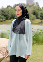 Load image into Gallery viewer, Nuha Athletic Top (Tiffany Blue)