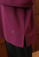 Load image into Gallery viewer, Zen Boxy T-Shirt (Plum)