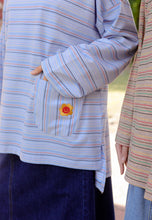 Load image into Gallery viewer, Adni Stripe T-Shirt (Baby Blue)