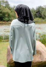 Load image into Gallery viewer, Nuha Athletic Top (Tiffany Blue)