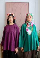 Load image into Gallery viewer, Zen Boxy T-Shirt (Plum)