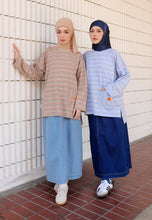 Load image into Gallery viewer, Adni Stripe T-Shirt (Baby Blue)