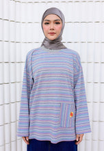 Load image into Gallery viewer, Adni Stripe T-Shirt (Grey)
