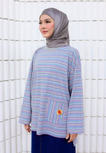 Load image into Gallery viewer, Adni Stripe T-Shirt (Grey)