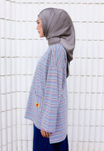 Load image into Gallery viewer, Adni Stripe T-Shirt (Grey)