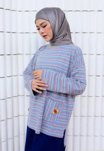 Load image into Gallery viewer, Adni Stripe T-Shirt (Grey)