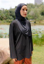 Load image into Gallery viewer, Nuha Athletic Top (Black)