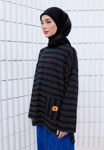 Load image into Gallery viewer, Adni Stripe T-Shirt (Black)