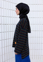 Load image into Gallery viewer, Adni Stripe T-Shirt (Black)
