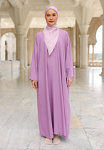 Load image into Gallery viewer, Anbar Sulaman Kaftan (Yam Purple)