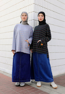 Adni Stripe T-Shirt (Black)