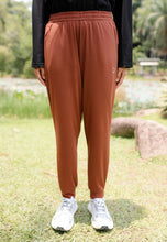 Load image into Gallery viewer, Hana Athletic Pants (Dark Choco)