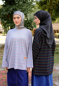 Adni Stripe T-Shirt (Black)