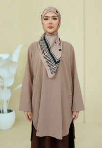 Mahdia Linen Top (Milo Brown)
