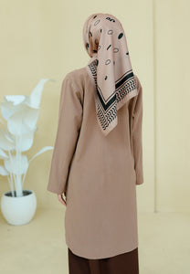 Mahdia Linen Top (Milo Brown)
