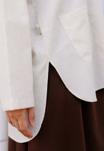 Load image into Gallery viewer, Dalili Linen Top (Linen Cream)