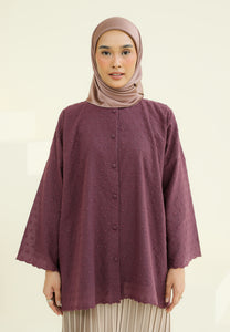 Akia Lace Top (Burgundy)