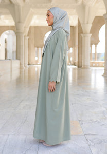 Anbar Sulaman Kaftan (Olive Green)
