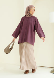 Akia Lace Top (Burgundy)