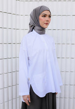 Load image into Gallery viewer, Dalili Linen Top (Pure White)